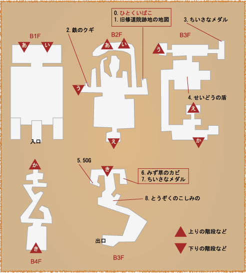 旧修道院跡地 ドラゴンクエスト8